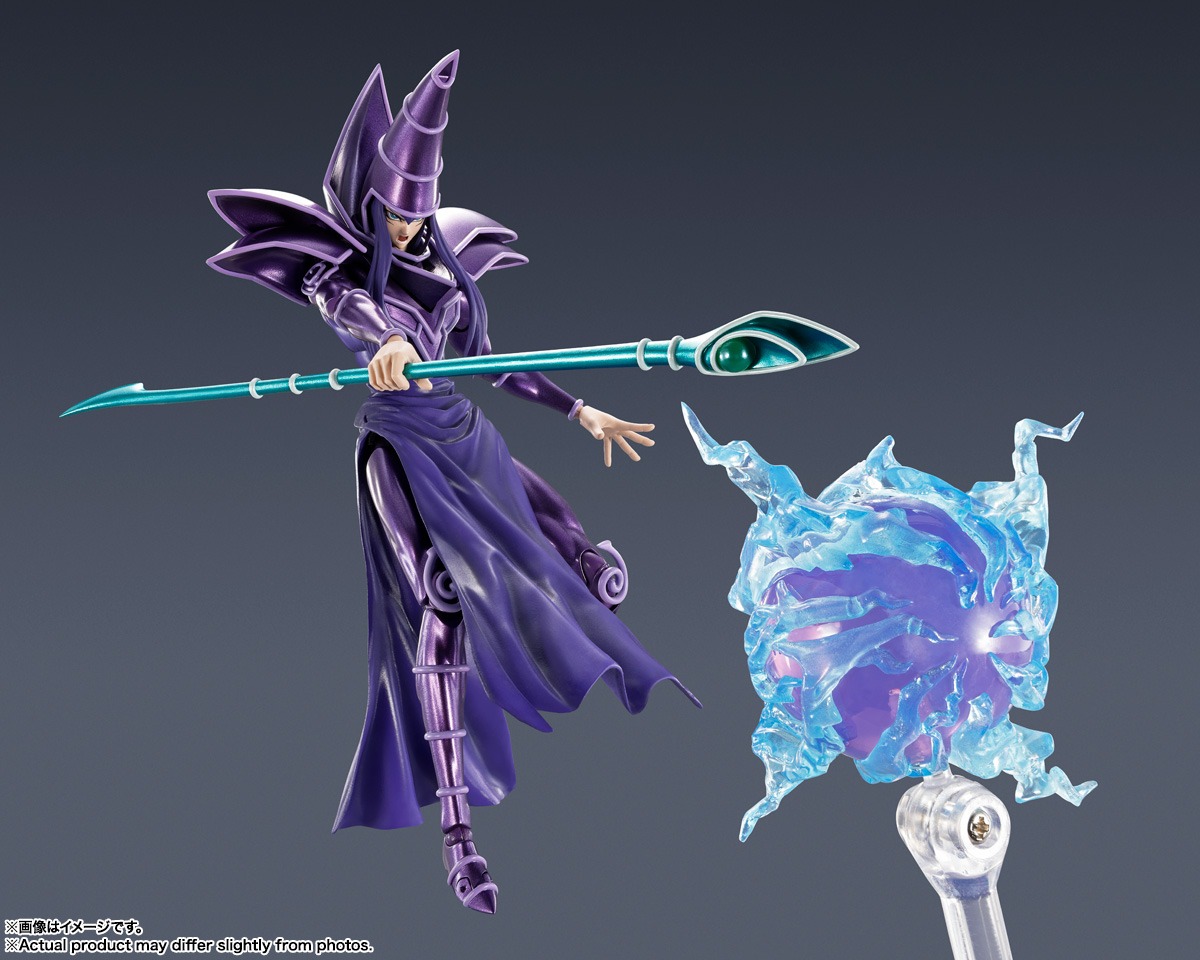 S.H.MonsterArts Dark Magician / Black Magician - Yu-Gi-Oh! Duel Monsters By Bandai Spirits