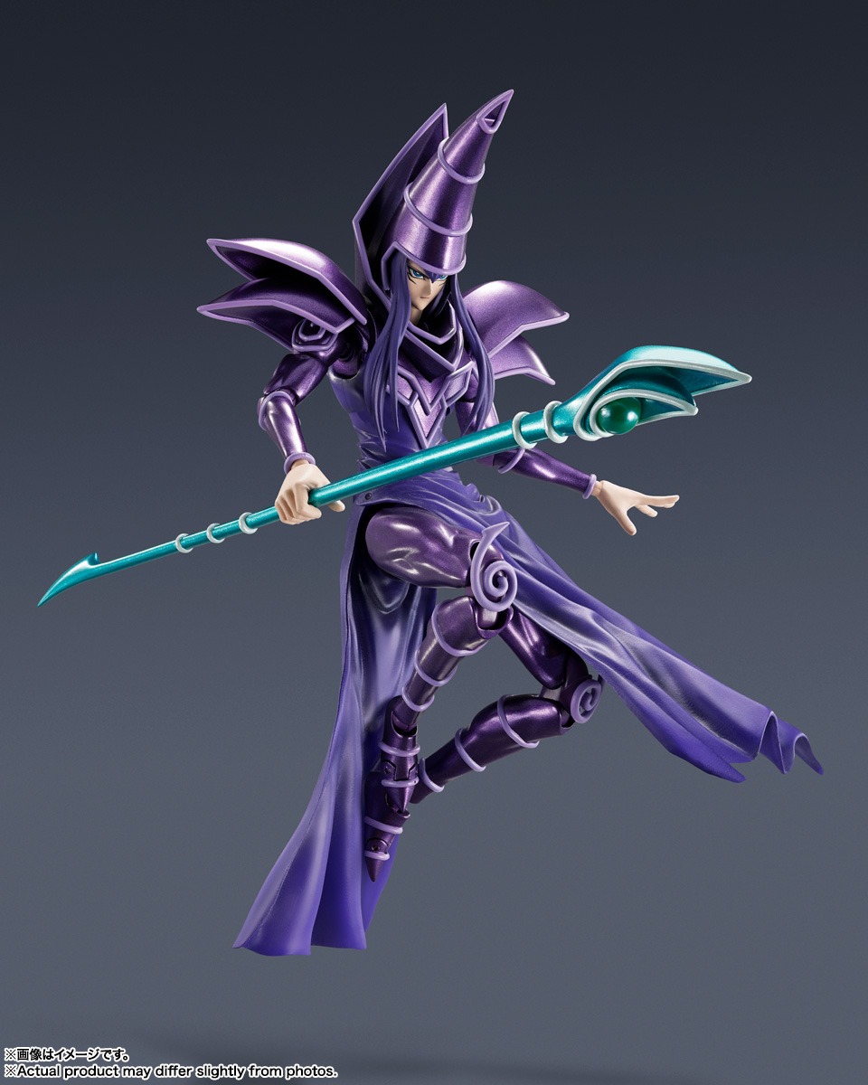 S.H.MonsterArts Dark Magician / Black Magician - Yu-Gi-Oh! Duel Monsters By Bandai Spirits