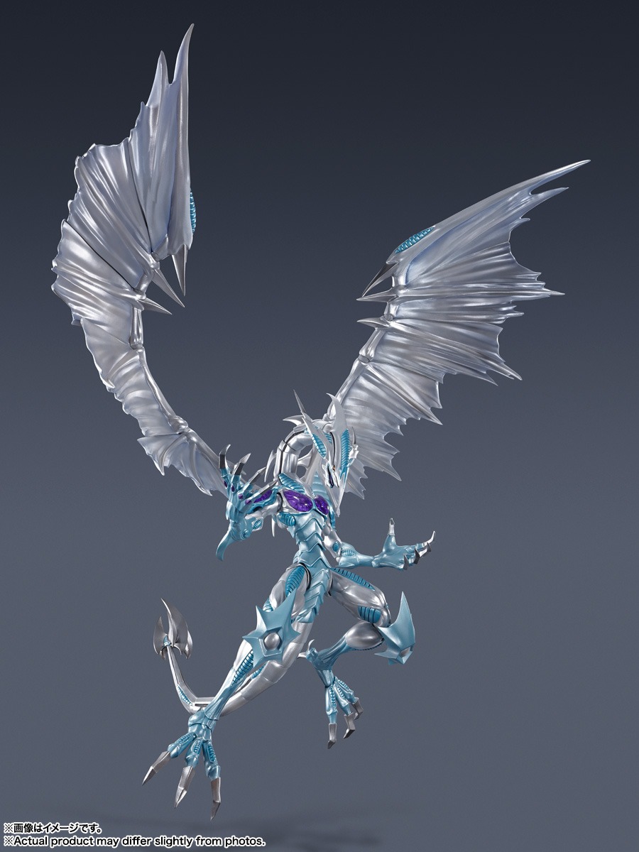SHM S.H.MonsterArts Stardust Dragon - Yu-Gi-Oh! 5D By Bandai Spirits