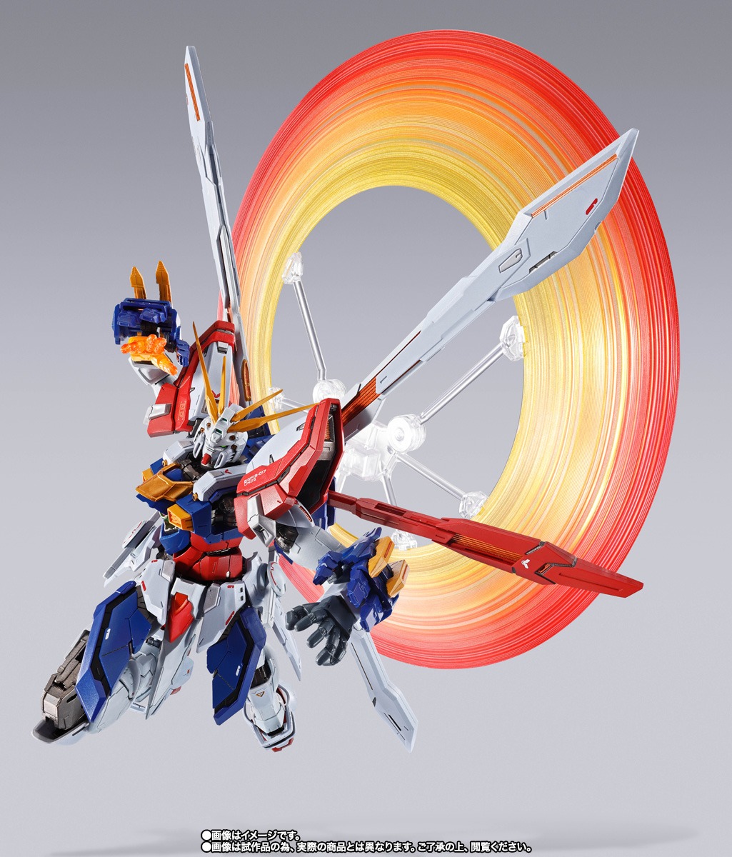 Mobile Fighter God Gundam Metal Build Burning Gundam (Burning Gundam Second Ver.) Action Figure By Bandai Spirits