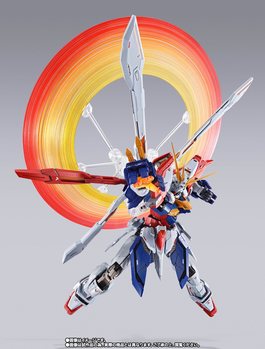 Mobile Fighter God Gundam Metal Build Burning Gundam (Burning Gundam Second Ver.) Action Figure By Bandai Spirits