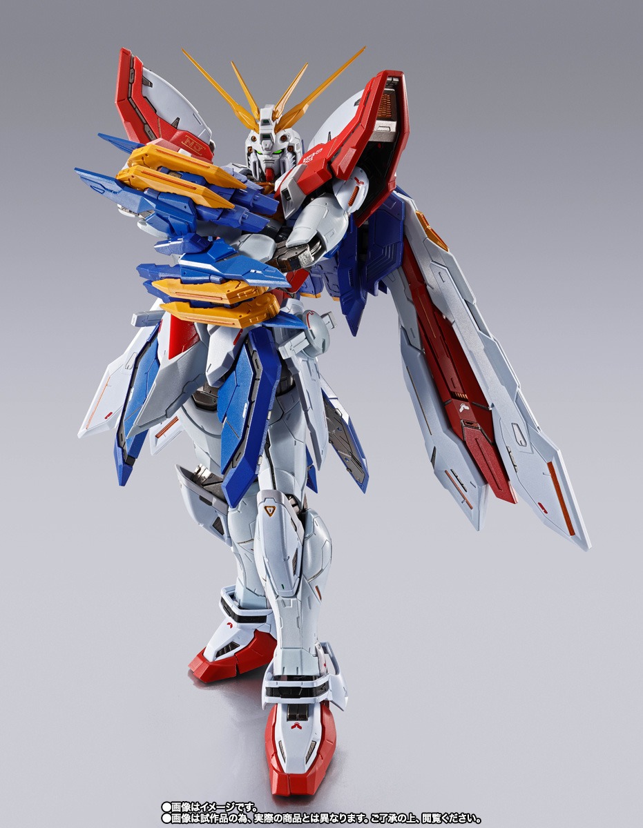 Mobile Fighter God Gundam Metal Build Burning Gundam (Burning Gundam Second Ver.) Action Figure By Bandai Spirits