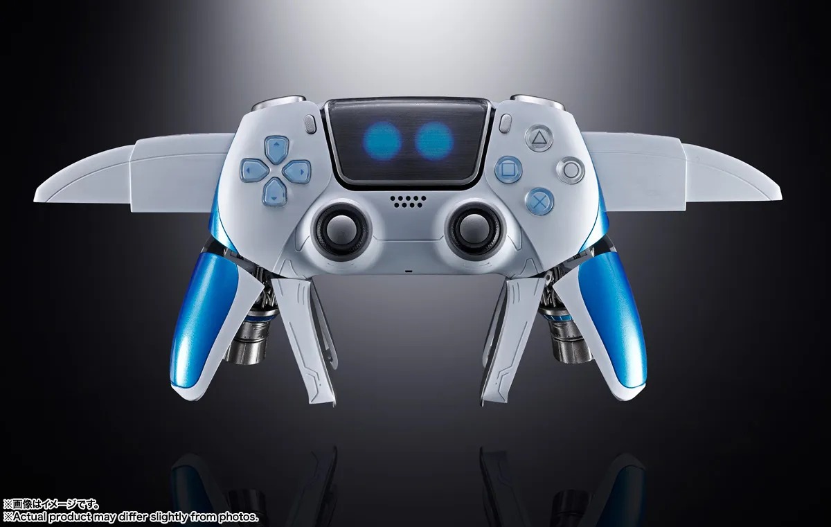 Chogokin Astro's Playroom Astro Bot ๏ผ Dual Speeder Controller By Premium Bandai