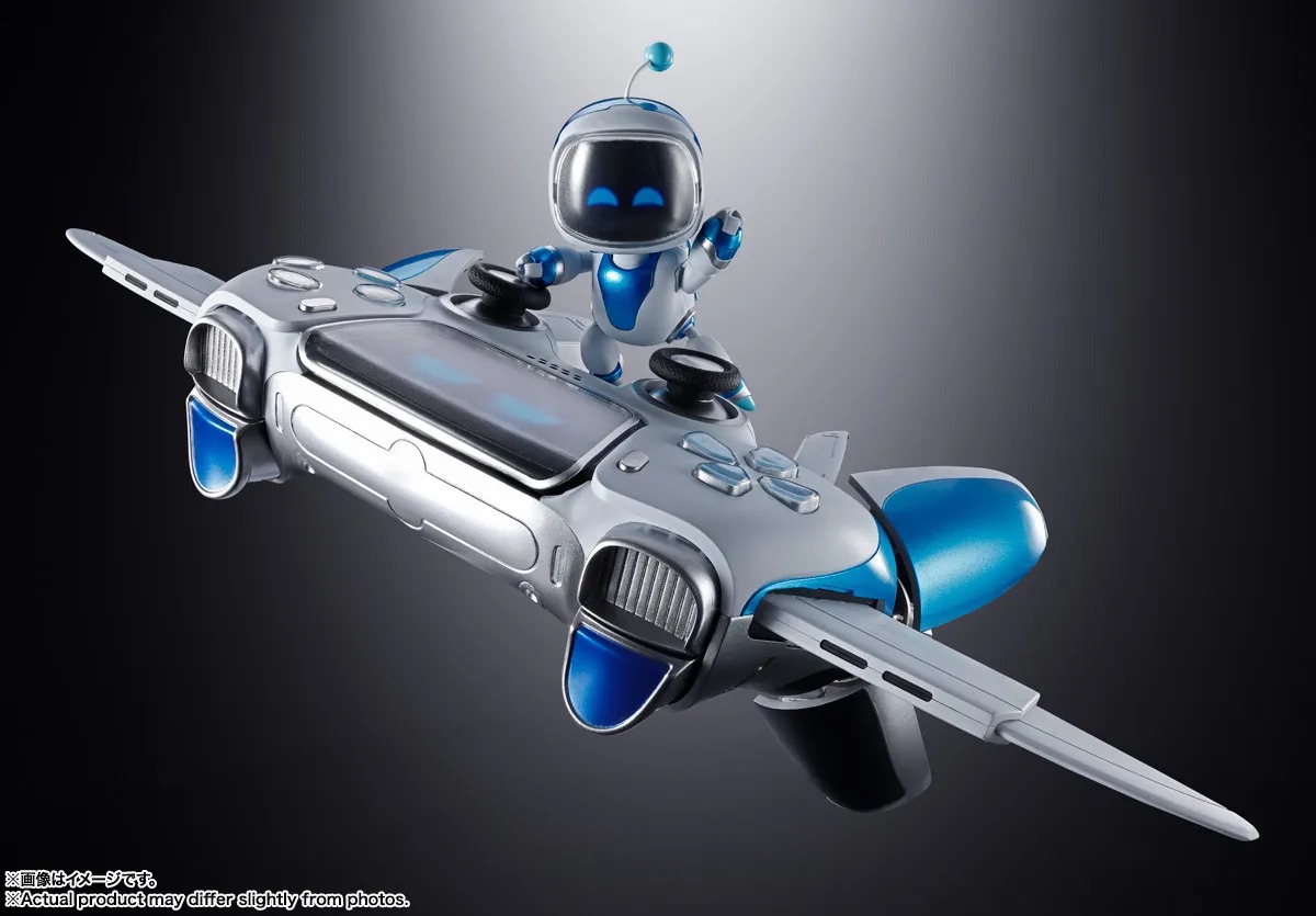 Chogokin Astro's Playroom Astro Bot ๏ผ Dual Speeder Controller By Premium Bandai