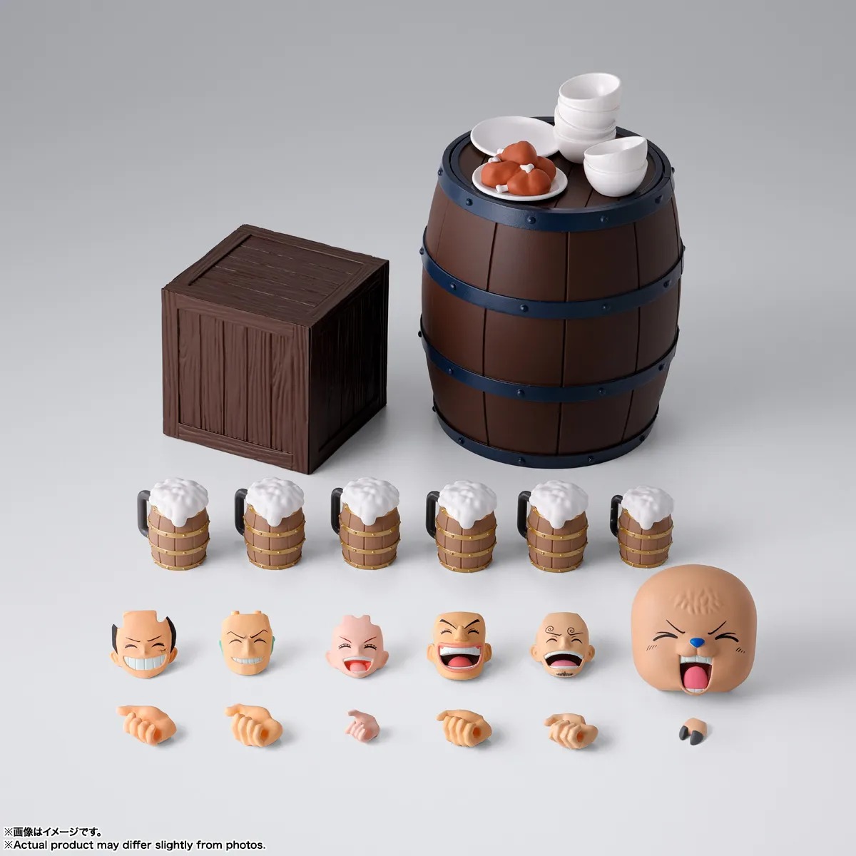 SHF S.H.Figuarts Banquet Set Straw Hat Crew - One Piece By Bandai Spirits