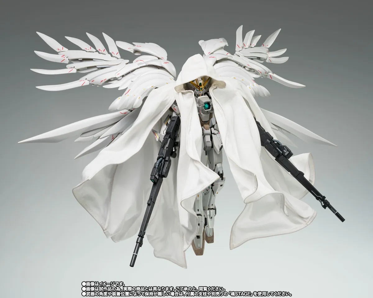 METAL COMPOSITE Wing Gundam Zero Cloaked Custom Gundam Fix Configuration Ver. By Premium Bandai