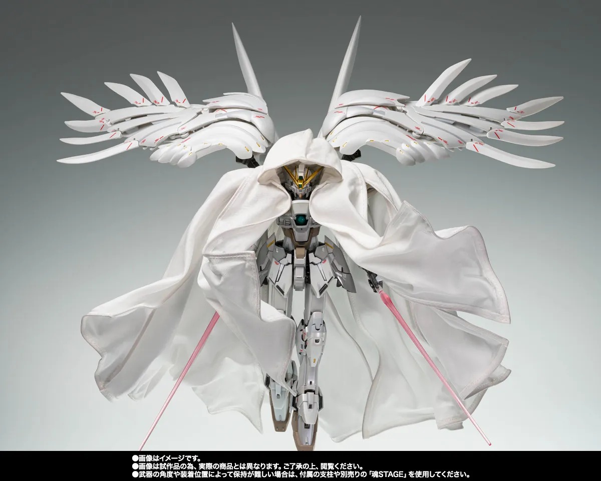 METAL COMPOSITE Wing Gundam Zero Cloaked Custom Gundam Fix Configuration Ver. By Premium Bandai