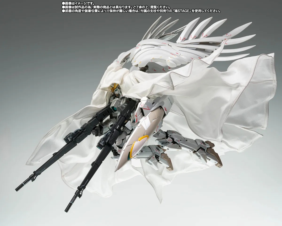 METAL COMPOSITE Wing Gundam Zero Cloaked Custom Gundam Fix Configuration Ver. By Premium Bandai