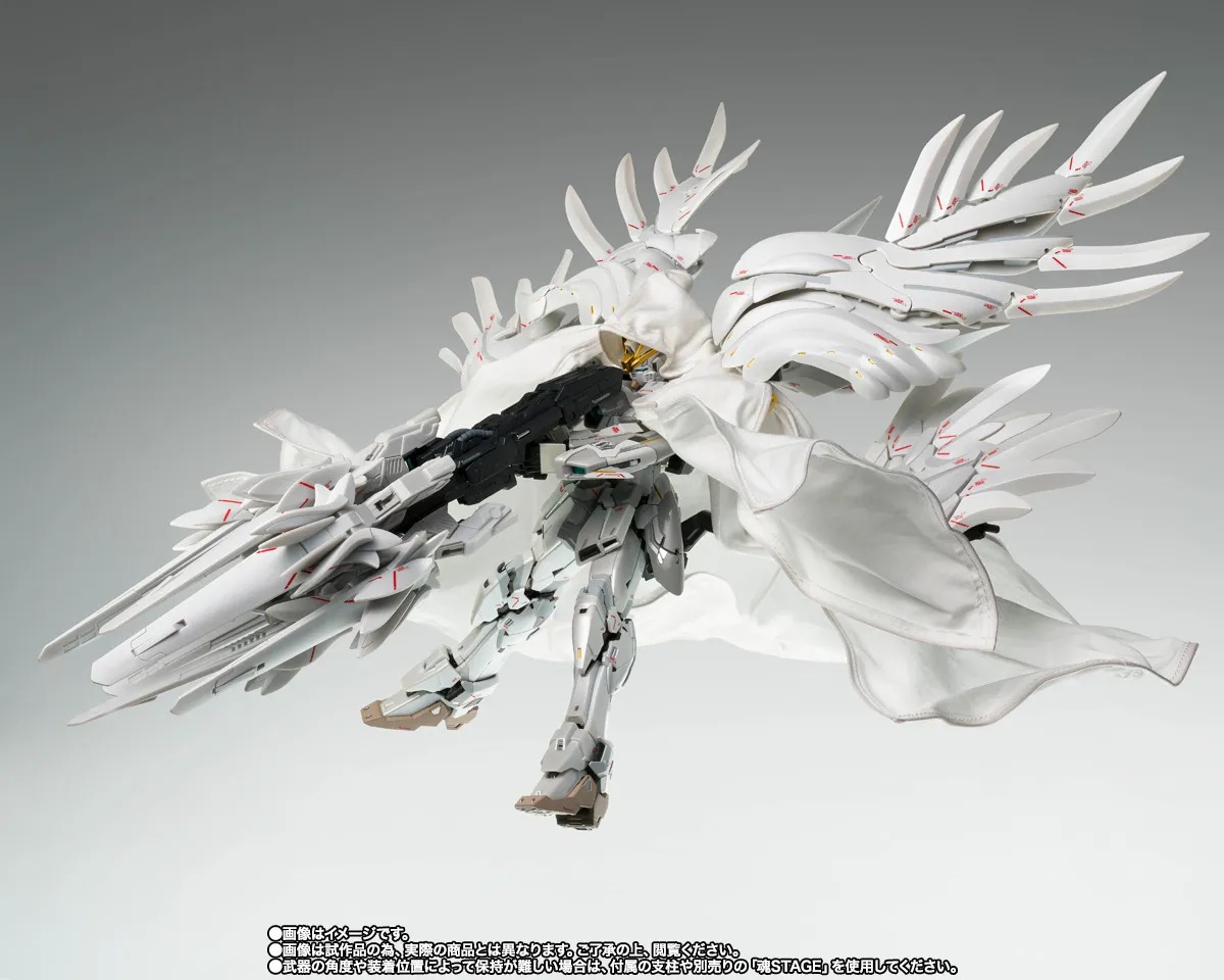 METAL COMPOSITE Wing Gundam Zero Cloaked Custom Gundam Fix Configuration Ver. By Premium Bandai
