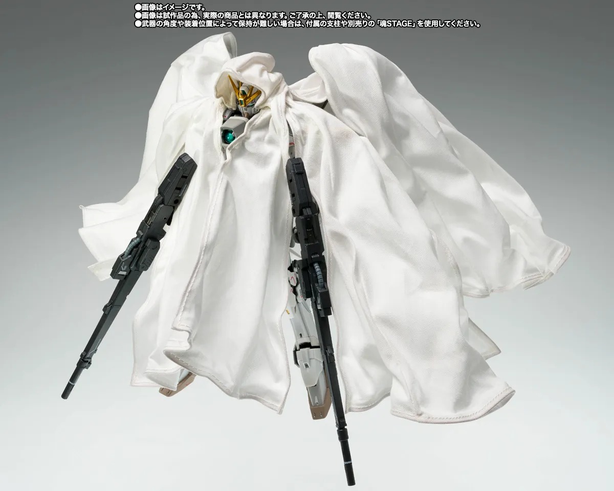 METAL COMPOSITE Wing Gundam Zero Cloaked Custom Gundam Fix Configuration Ver. By Premium Bandai