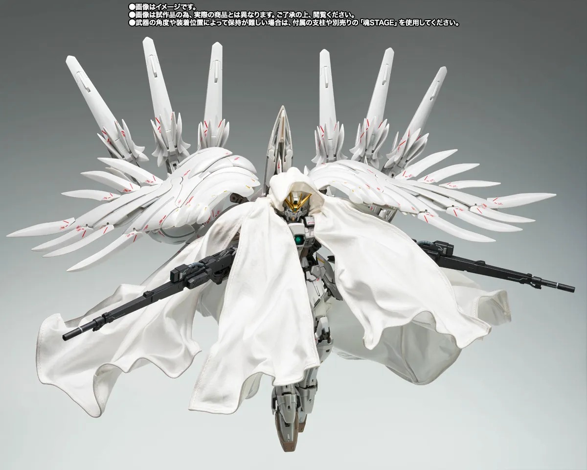 METAL COMPOSITE Wing Gundam Zero Cloaked Custom Gundam Fix Configuration Ver. By Premium Bandai