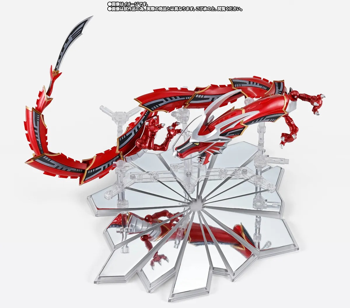 SHINKOCCHOU SEIHOU SHF S.H.Figuarts Dragredder & MASKED RIDER RYUKI Optional Parts Set By Premium Bandai