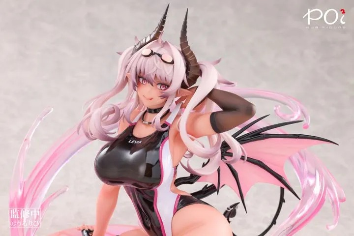Scaled Figure 1/6 Livia - Succubus Academy Swimming Club Deluxe Edition Ver. Illustration by Ulrich By Poi² Anime