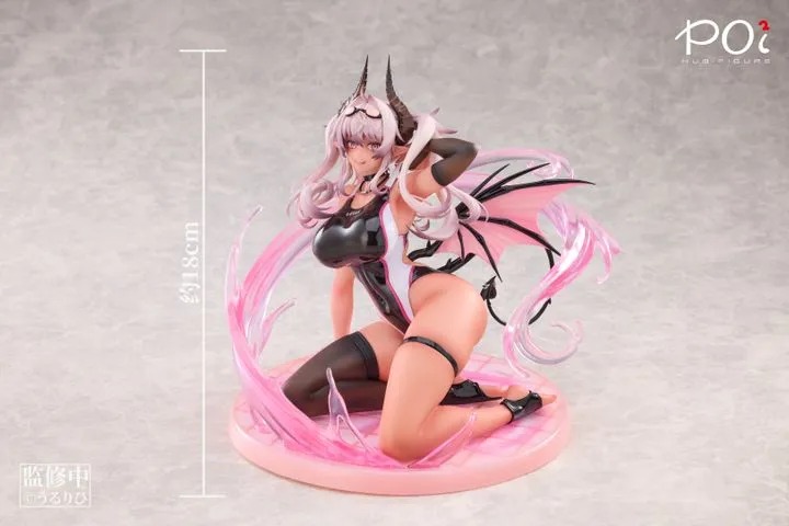 Scaled Figure 1/6 Livia - Succubus Academy Swimming Club Deluxe Edition Ver. Illustration by Ulrich By Poi² Anime