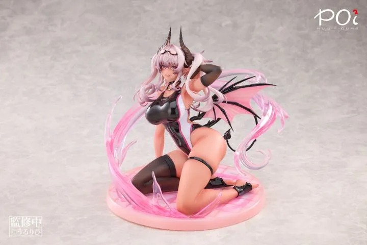 Scaled Figure 1/6 Livia - Succubus Academy Swimming Club Deluxe Edition Ver. Illustration by Ulrich By Poi² Anime