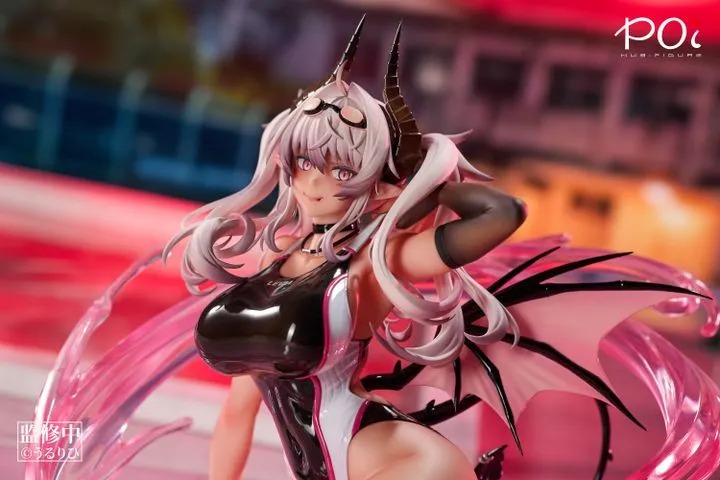 Scaled Figure 1/6 Livia - Succubus Academy Swimming Club Deluxe Edition Ver. Illustration by Ulrich By Poi² Anime