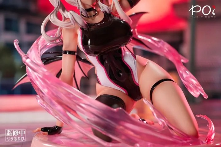 Scaled Figure 1/6 Livia - Succubus Academy Swimming Club Deluxe Edition Ver. Illustration by Ulrich By Poi² Anime