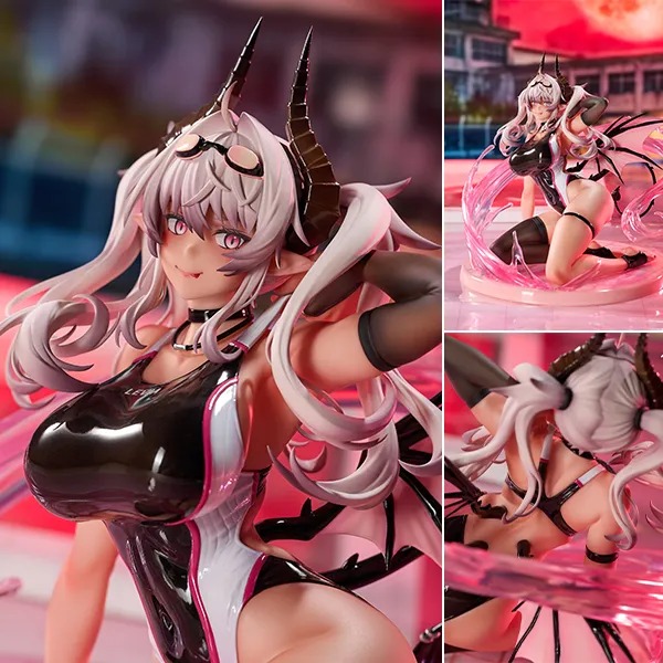 Scaled Figure 1/6 Livia - Succubus Academy Swimming Club Deluxe Edition Ver. Illustration by Ulrich By Poi² Anime