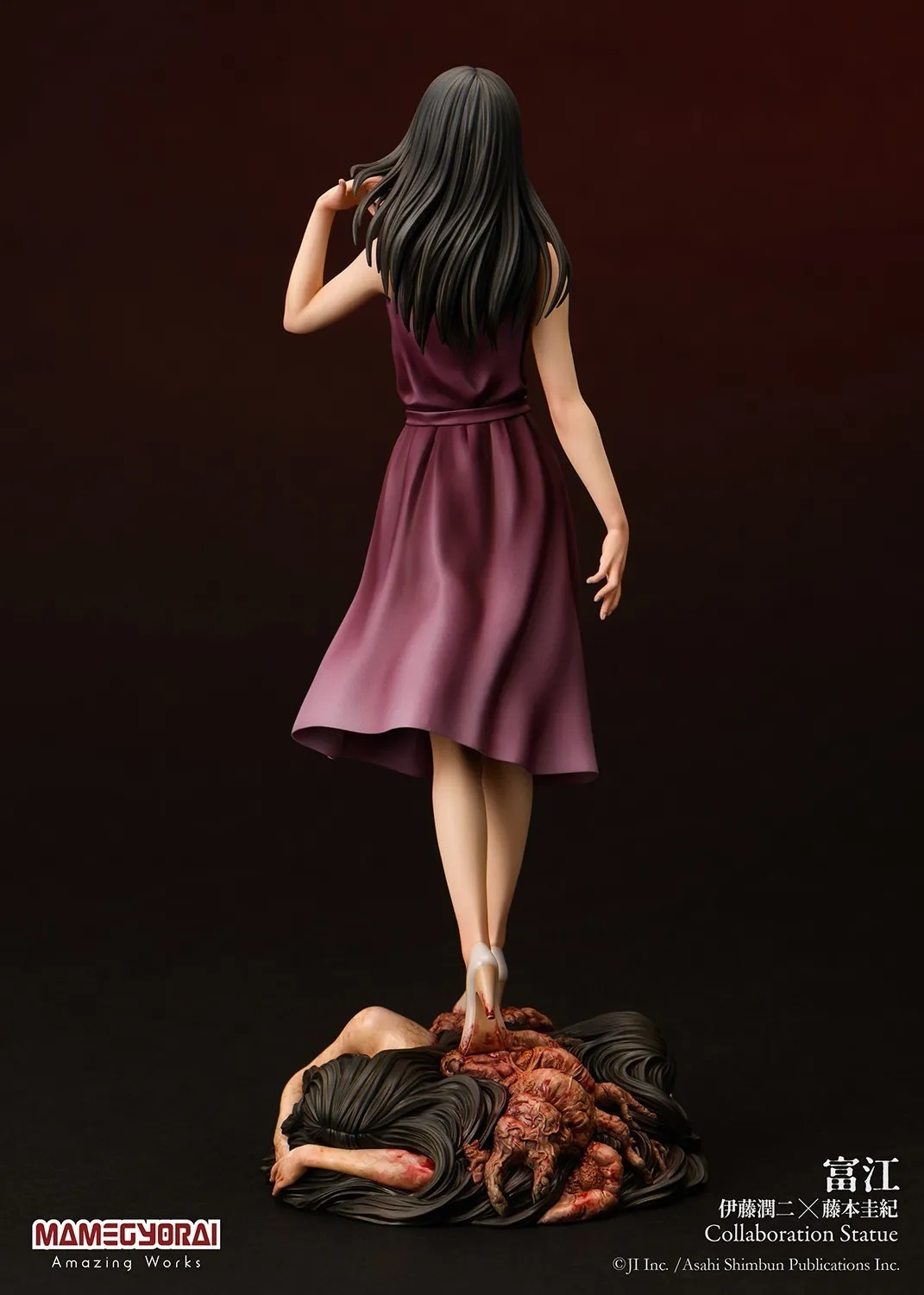 Junji Ito x Yoshiki Fujimoto Tomie Collaboration Statue Figure (27cm) By MAMEGYORAI