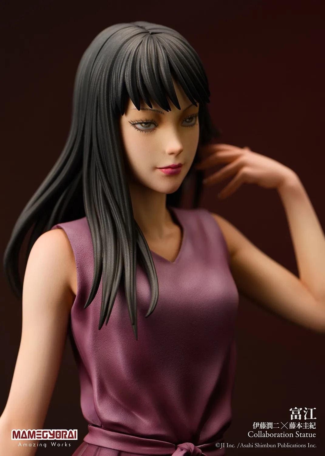 Junji Ito x Yoshiki Fujimoto Tomie Collaboration Statue Figure (27cm) By MAMEGYORAI