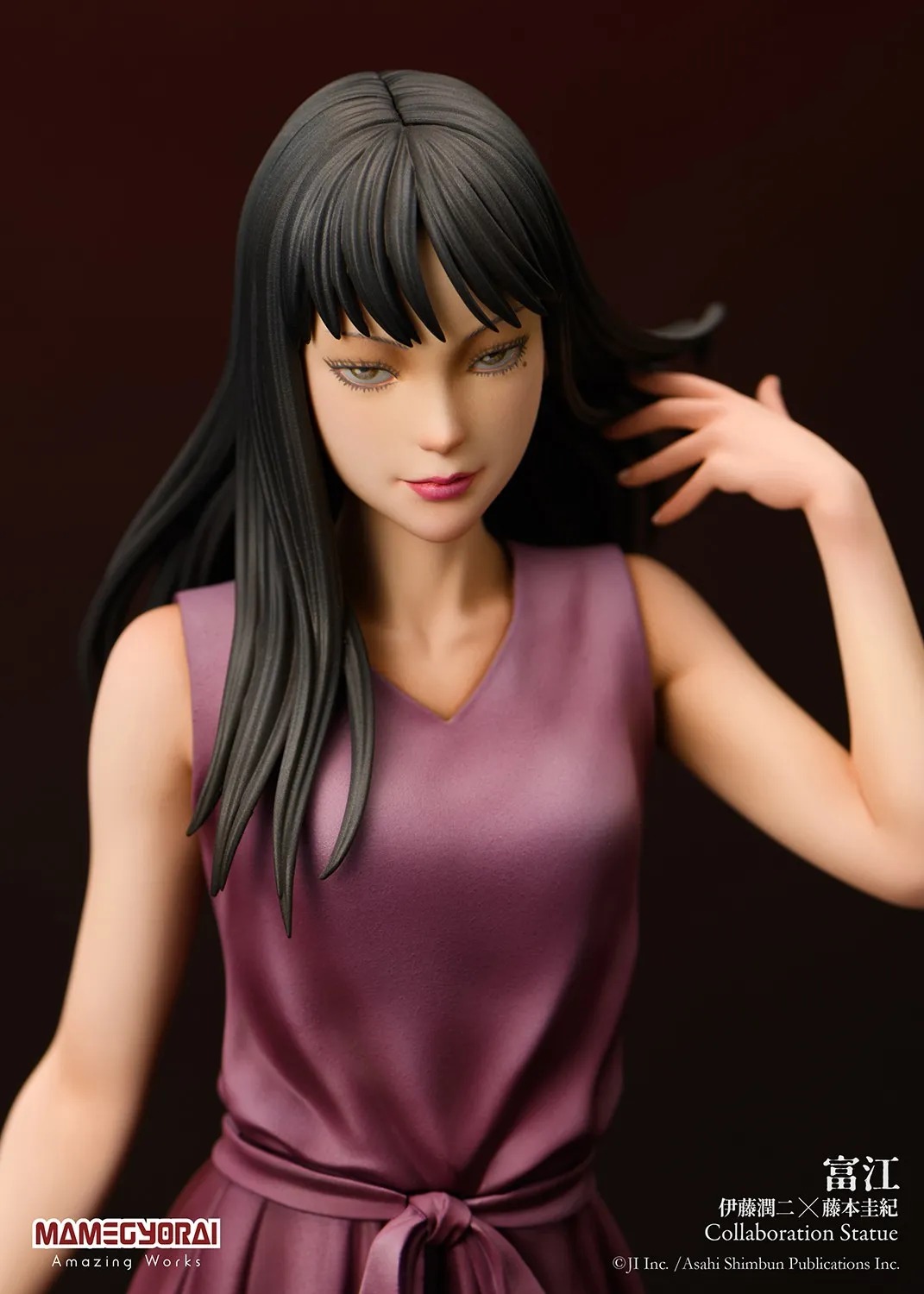 Junji Ito x Yoshiki Fujimoto Tomie Collaboration Statue Figure (27cm) By MAMEGYORAI