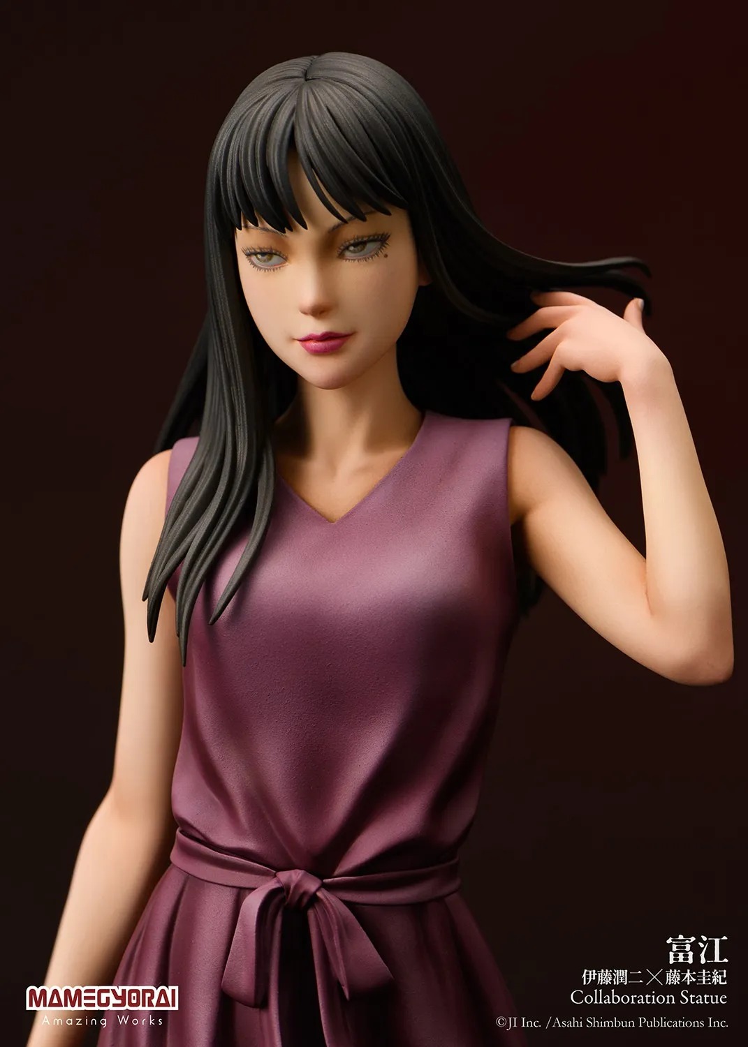 Junji Ito x Yoshiki Fujimoto Tomie Collaboration Statue Figure (27cm) By MAMEGYORAI