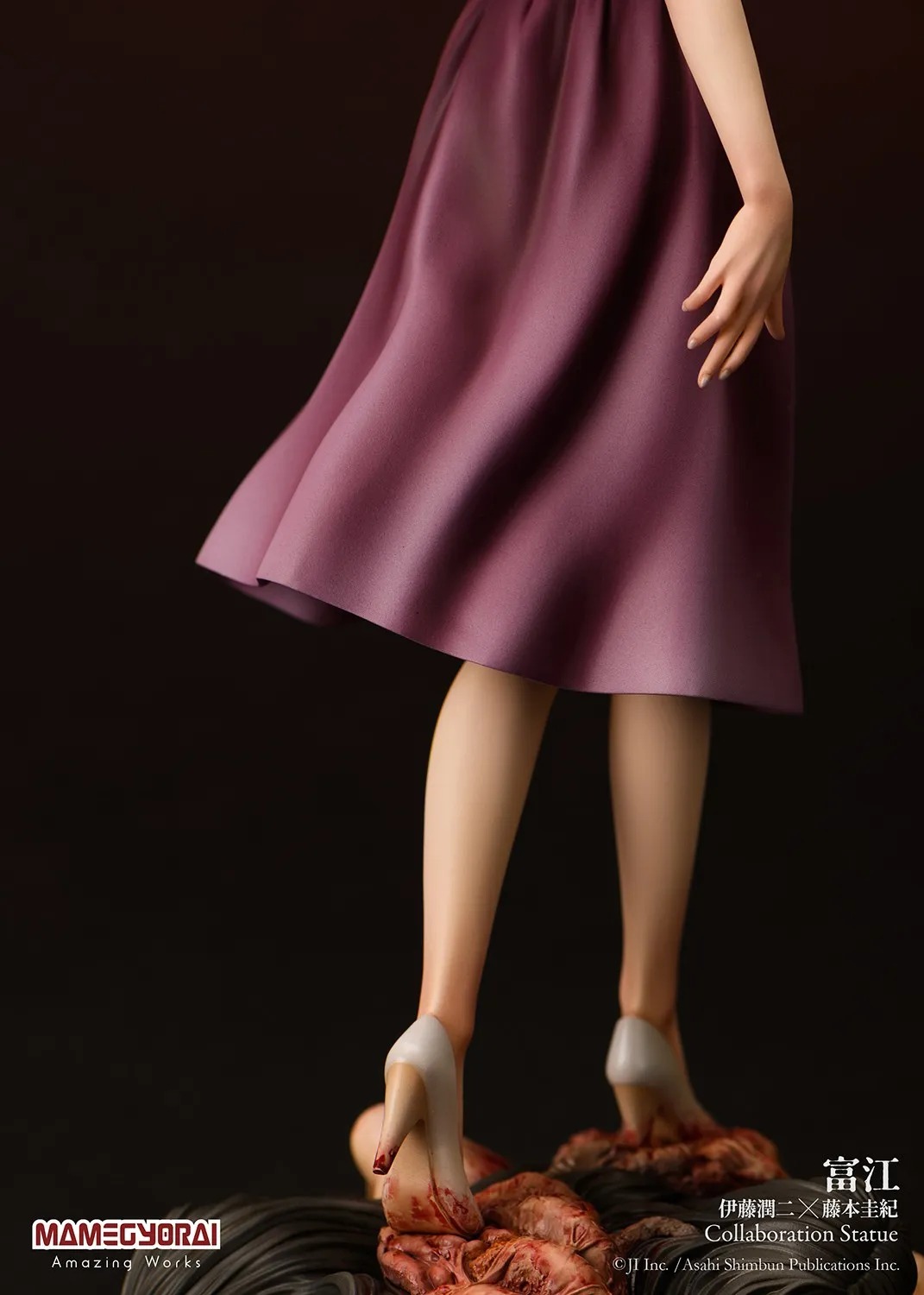 Junji Ito x Yoshiki Fujimoto Tomie Collaboration Statue Figure (27cm) By MAMEGYORAI