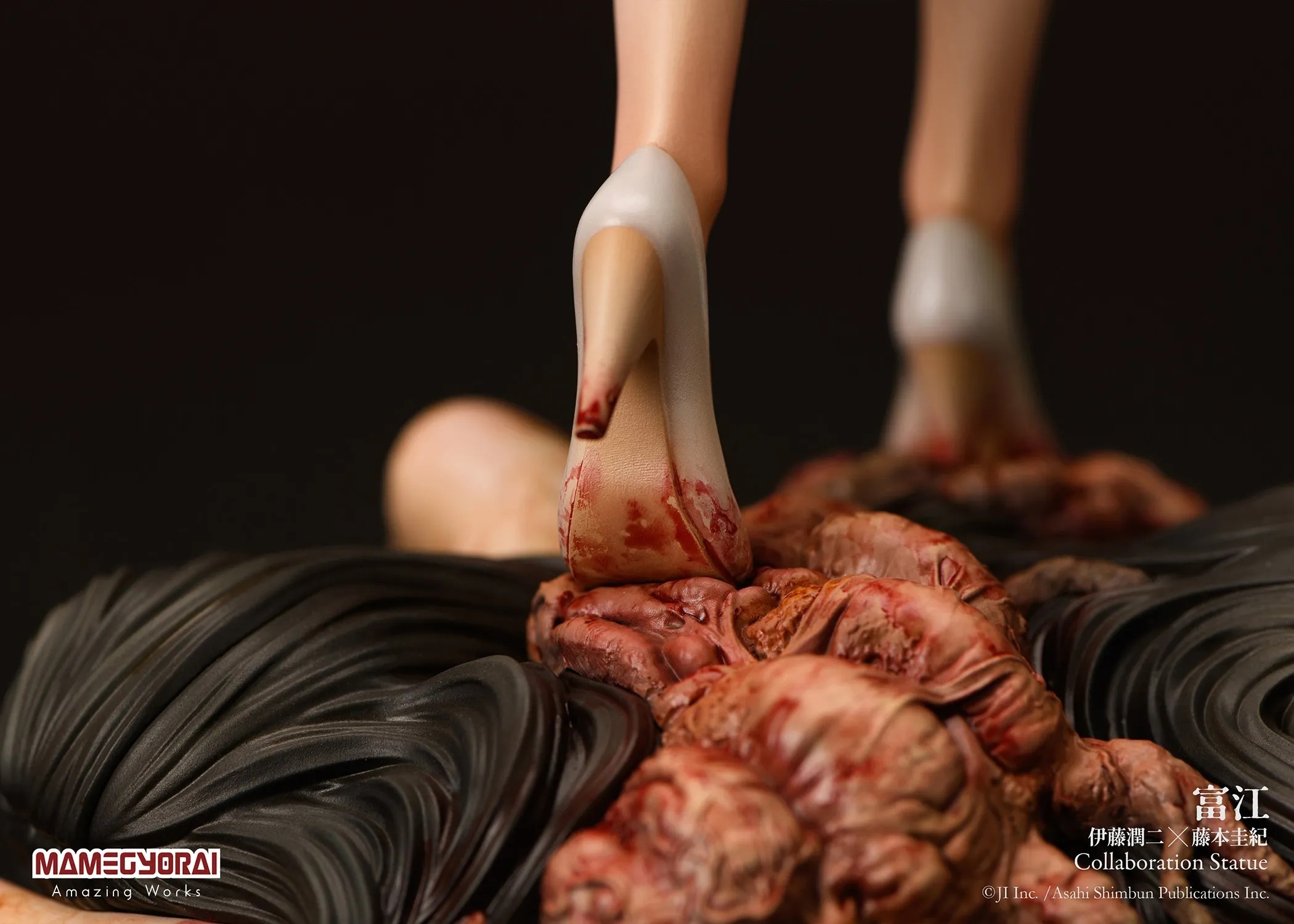 Junji Ito x Yoshiki Fujimoto Tomie Collaboration Statue Figure (27cm) By MAMEGYORAI