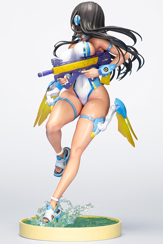 Megami Device Figure 2/1 1/5 Asra Aoi Sui - Megami Device By Kotobukiya