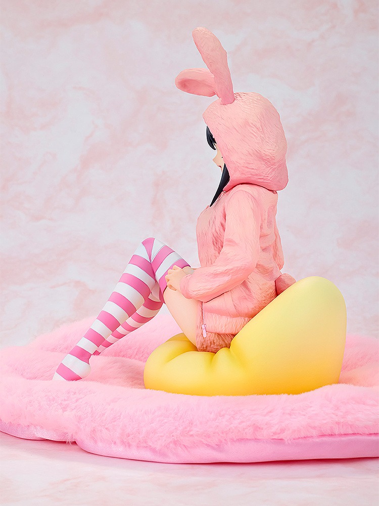 Scaled Figure 1/7 KDColle Sakurajima Mai - Hood★Look Rabbit Ears Ver. Popular Edition Seishun Buta Yarou wa Bunny Girl Senpai no Yume wo Minai By KADOKAWA