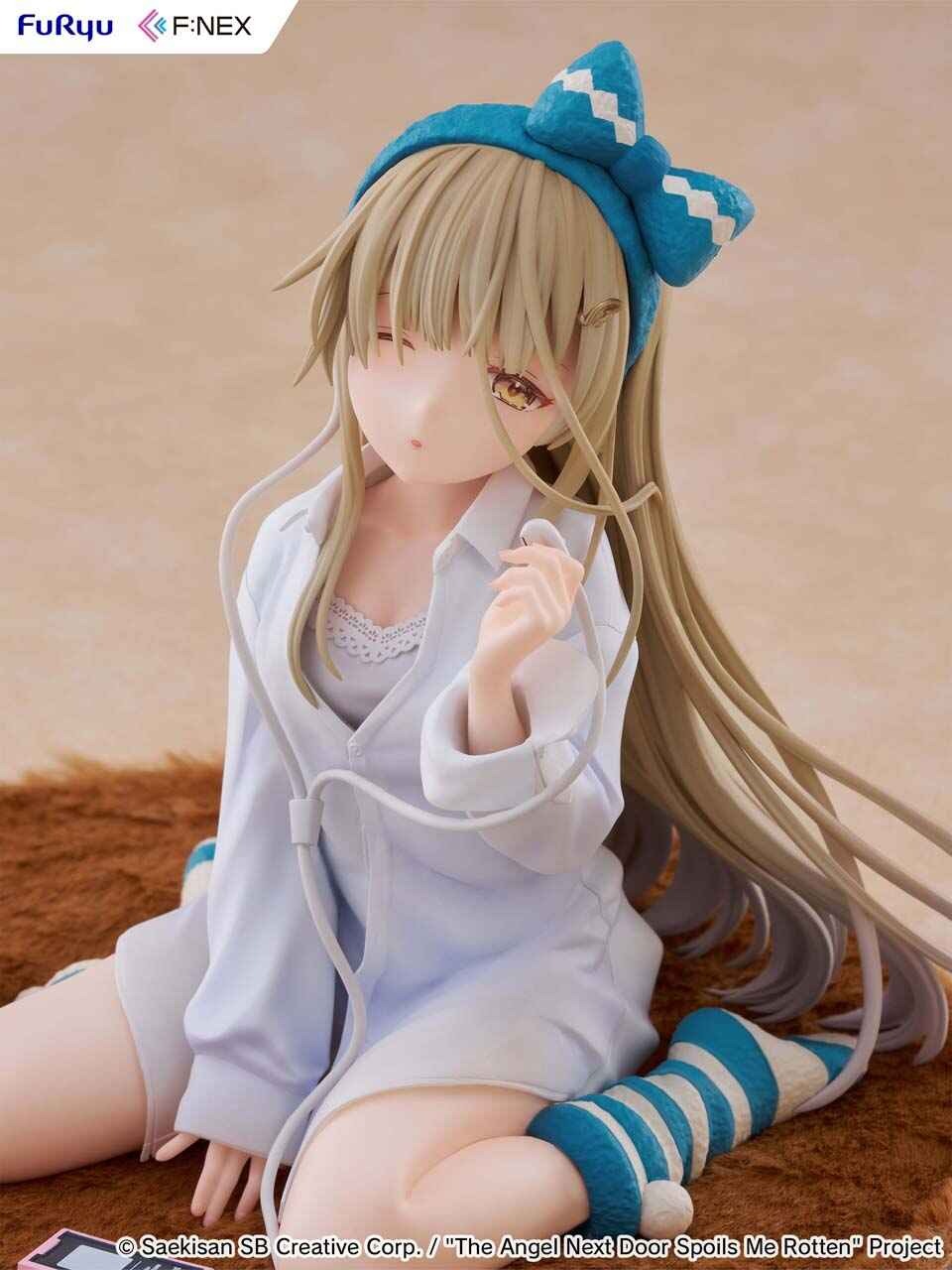 Scaled Figure 1/7 Shiina Mahiru - Relax Ver. Otonari no Tenshi-sama ni Itsunomanika Dame Ningen ni Sareteita Ken By F:NEX