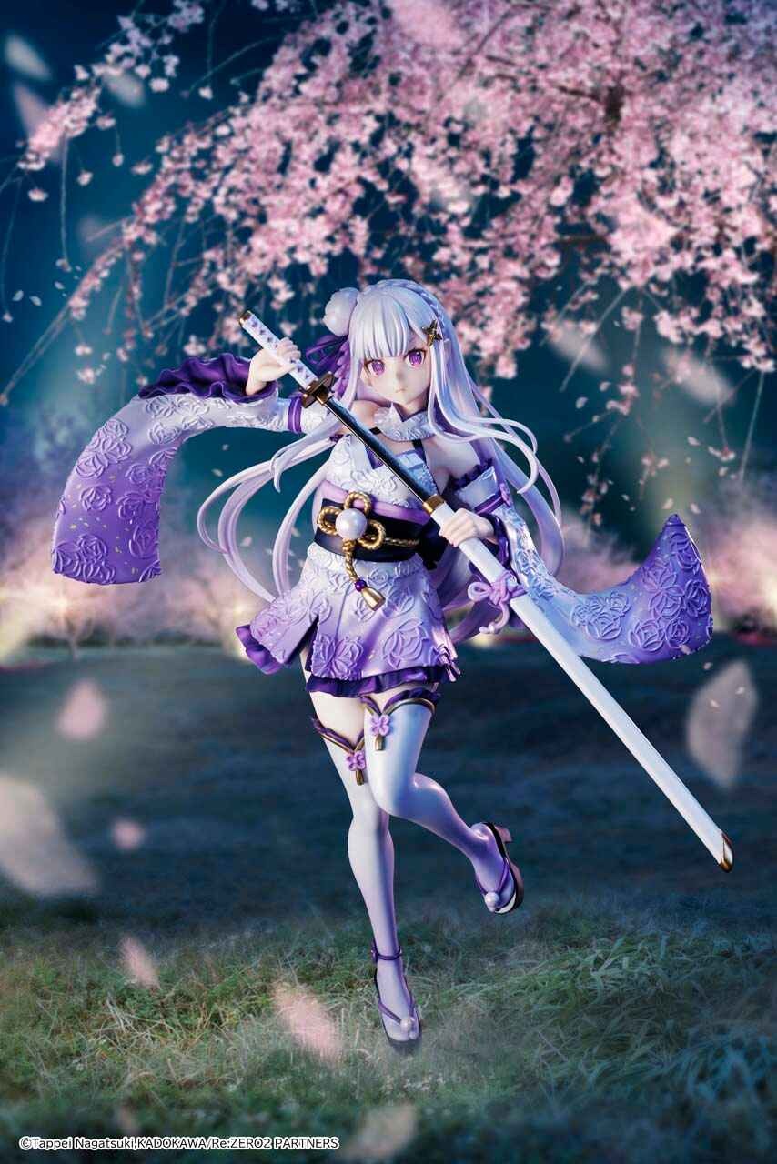 Scaled Figure 1/7 KDColle Emilia - Battle Costume Ver. Re:Zero Kara Hajimaru Isekai Seikatsu By KADOKAWA