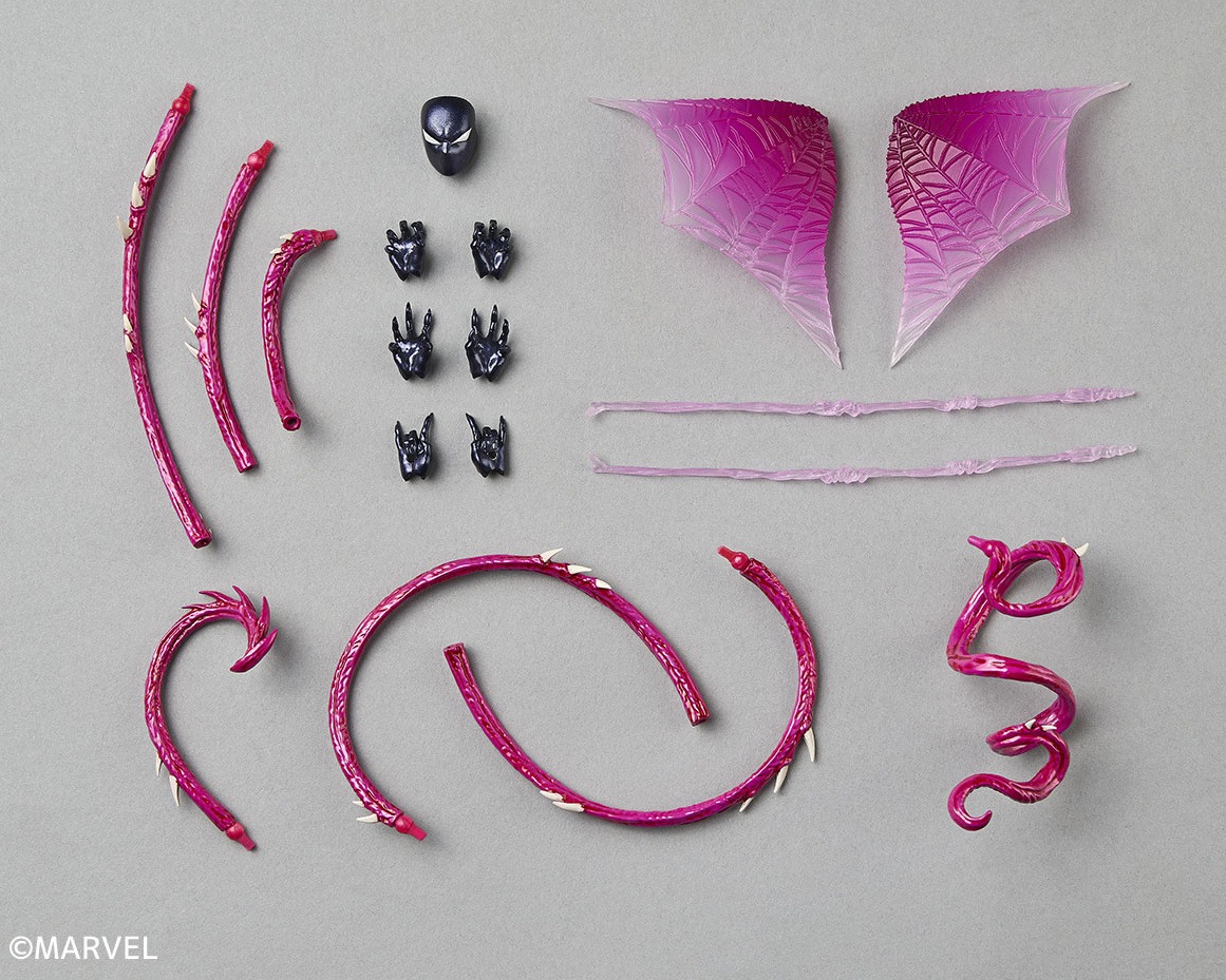 [With Bonus] Revoltech Amazing Yamaguchi Gwen Stacy / Gwenom - Spider-Gwen By Kaiyodo