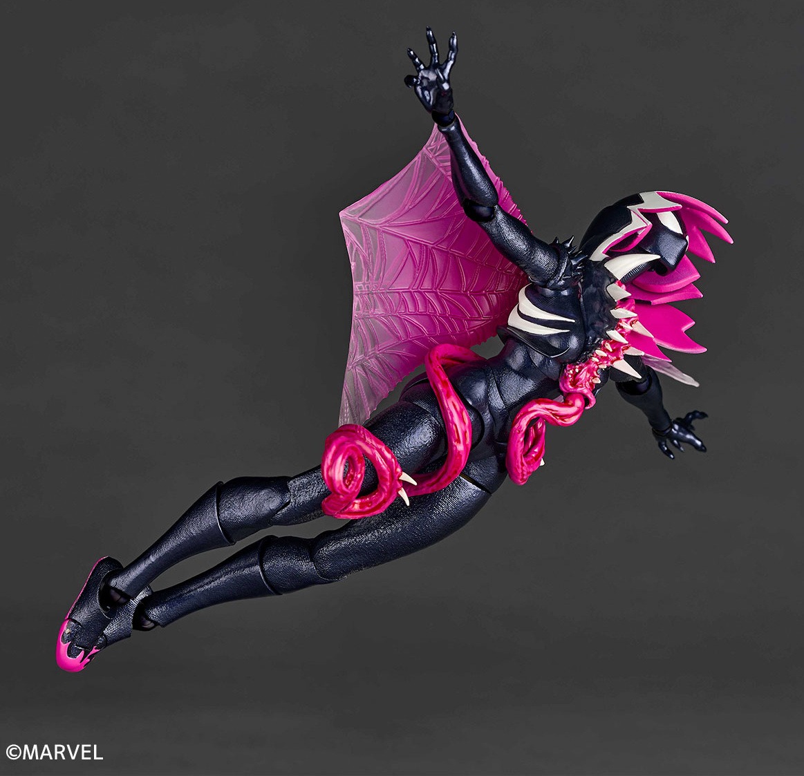 [With Bonus] Revoltech Amazing Yamaguchi Gwen Stacy / Gwenom - Spider-Gwen By Kaiyodo