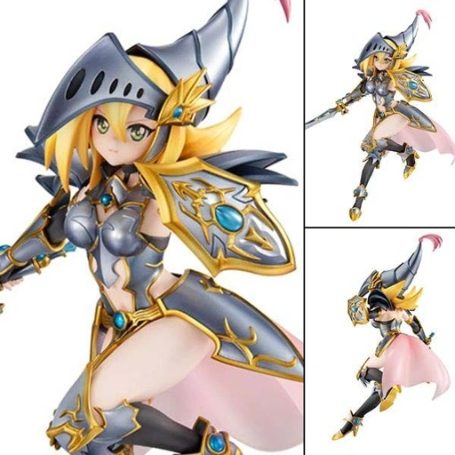 Image of Monsters Chronicle Figure x ART WORKS MONSTERS Dark Magician Girl - The Dragon Knight Ver. Yu-Gi-Oh! Duel Monsters By MegaHouse