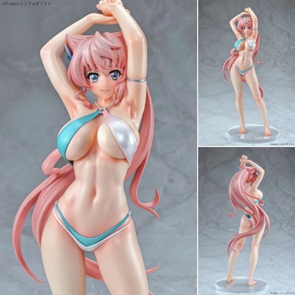 Scaled Figure 1/7 Maria Cadenzavna Eve - Bikini style Gloss Ver. Senki Zesshou Symphogear By Q-Six