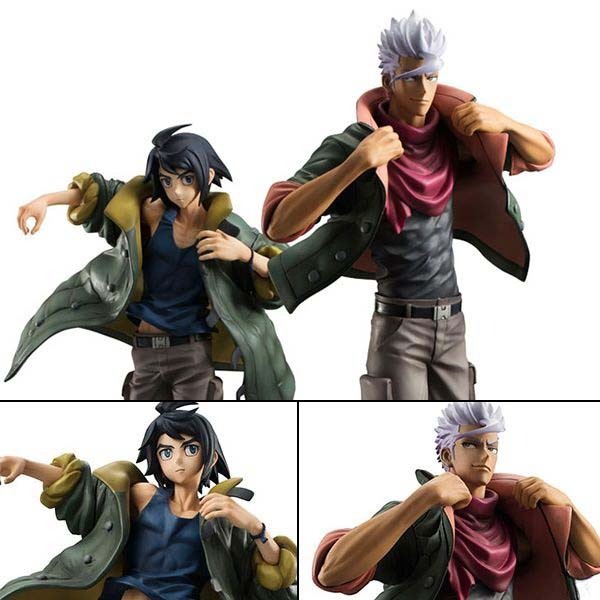[Set of 2] GEM G.E.M. Series Figure Mikazuki Augus & Orga Itsuka - Mobile Suit Gundam Iron Blooded Orphans (Re-Release) By MegaHouse