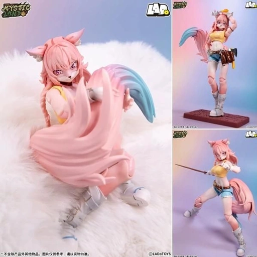 Image of Action Figure 1/12 ERA-001CL Wolf Girl Liya Alopexfix - Candy Land Style By LADo Toys