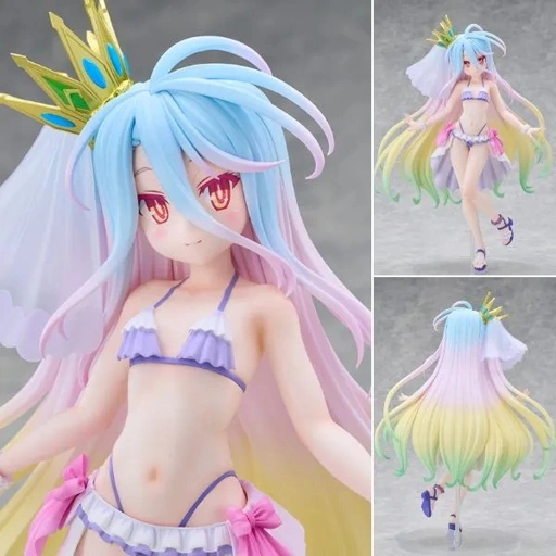 TENITOL TALL Figure Shiro - Swimwear Dress Ver. No Game No Life (29cm) By FuRyu