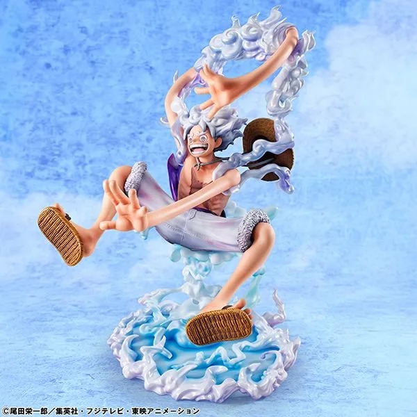 Portrait of Pirates POP "Evolutionary History" Monkey D. Luffy - Gear 5 Ver. One Piece By MegaHouse