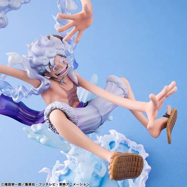 Portrait of Pirates POP "Evolutionary History" Monkey D. Luffy - Gear 5 Ver. One Piece By MegaHouse