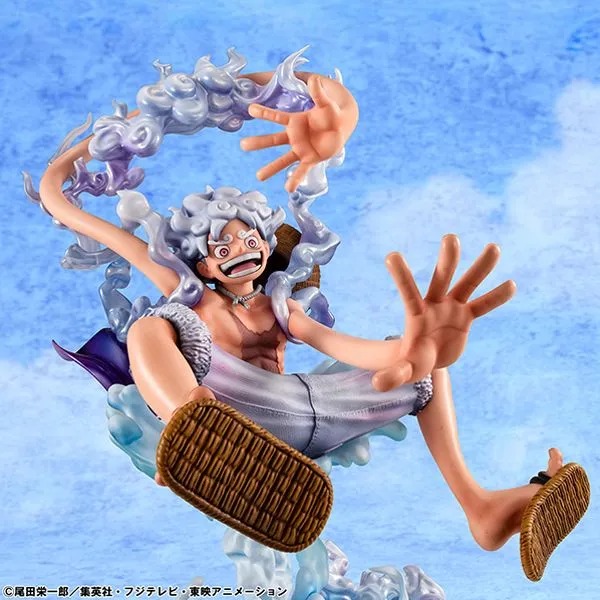 Portrait of Pirates POP "Evolutionary History" Monkey D. Luffy - Gear 5 Ver. One Piece By MegaHouse