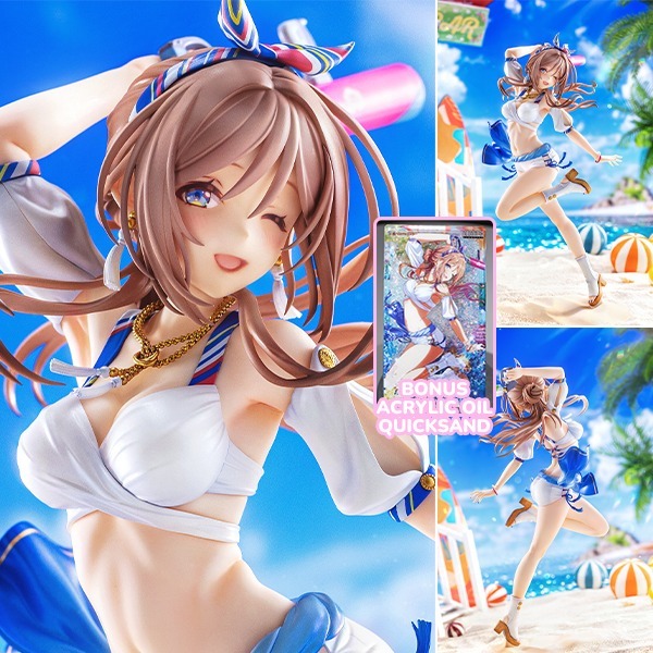 Scaled Figure 1/7 Himesaki Rinami - Kimi to Semi Blue Ver. Gakuen iDOLM@STER By NEONMAX