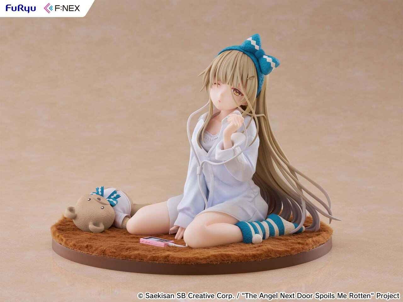Scaled Figure 1/7 Shiina Mahiru - Relax Ver. Otonari no Tenshi-sama ni Itsunomanika Dame Ningen ni Sareteita Ken By F:NEX