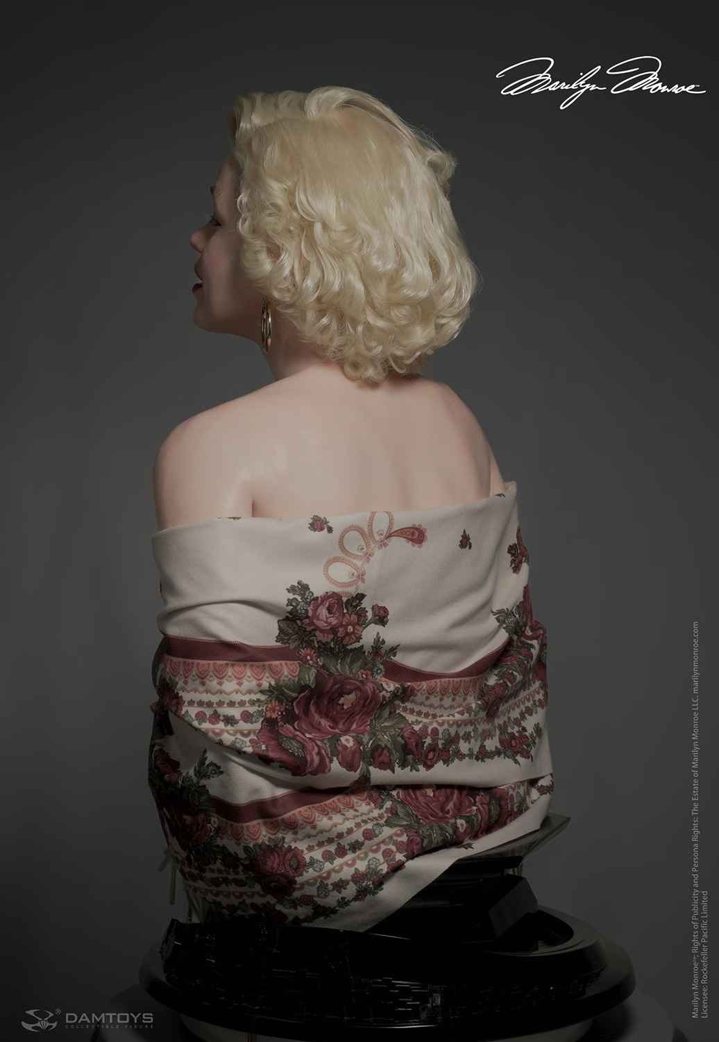 Silicone Real Life Size Bust 1:1 Marilyn Monroe - by Damtoys