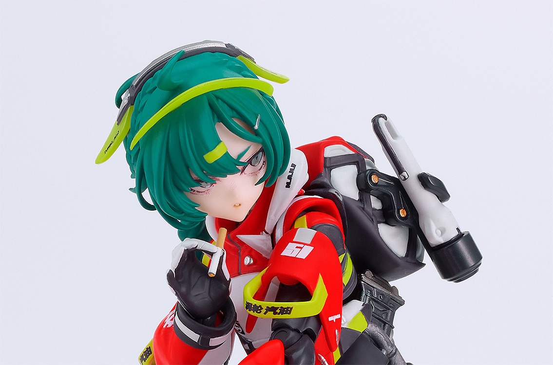 Action Figure Motored Cyborg Runner SSX_155tb - Turbo Acid Ver. Shoujo Hatsudouki By Max Factory