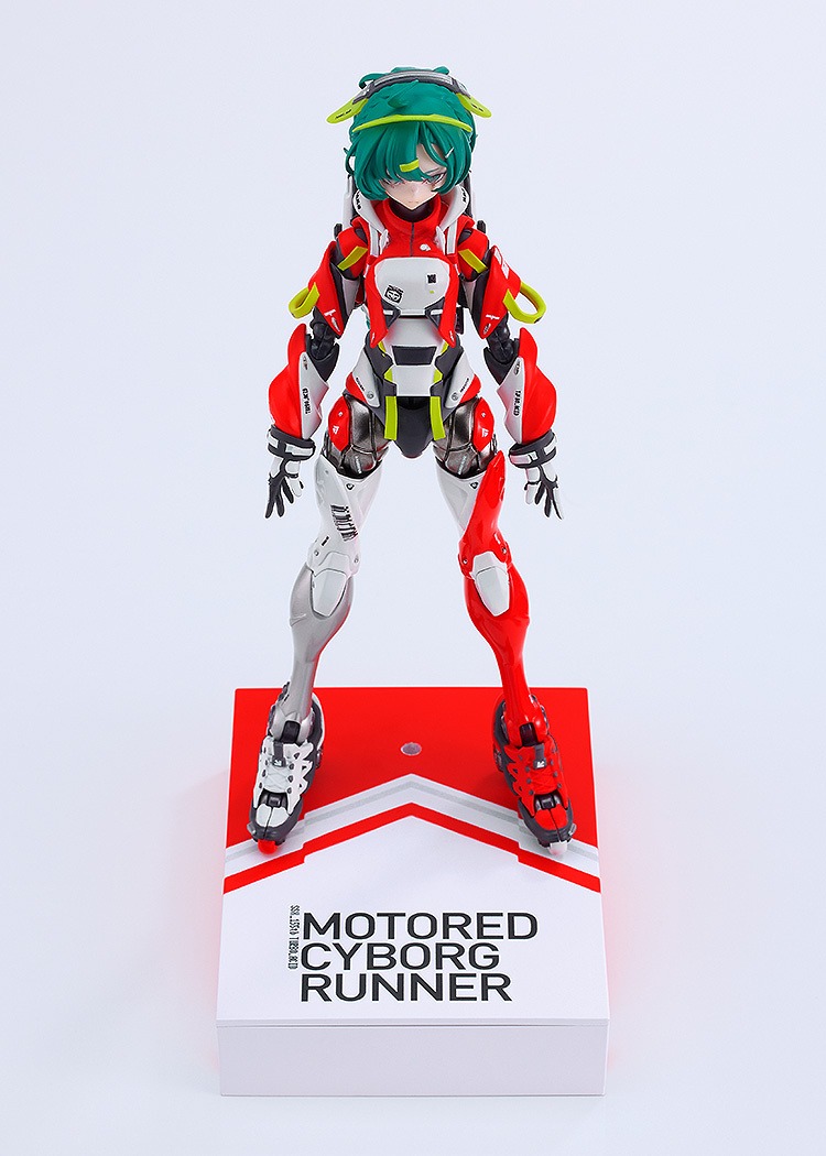 Action Figure Motored Cyborg Runner SSX_155tb - Turbo Acid Ver. Shoujo Hatsudouki By Max Factory