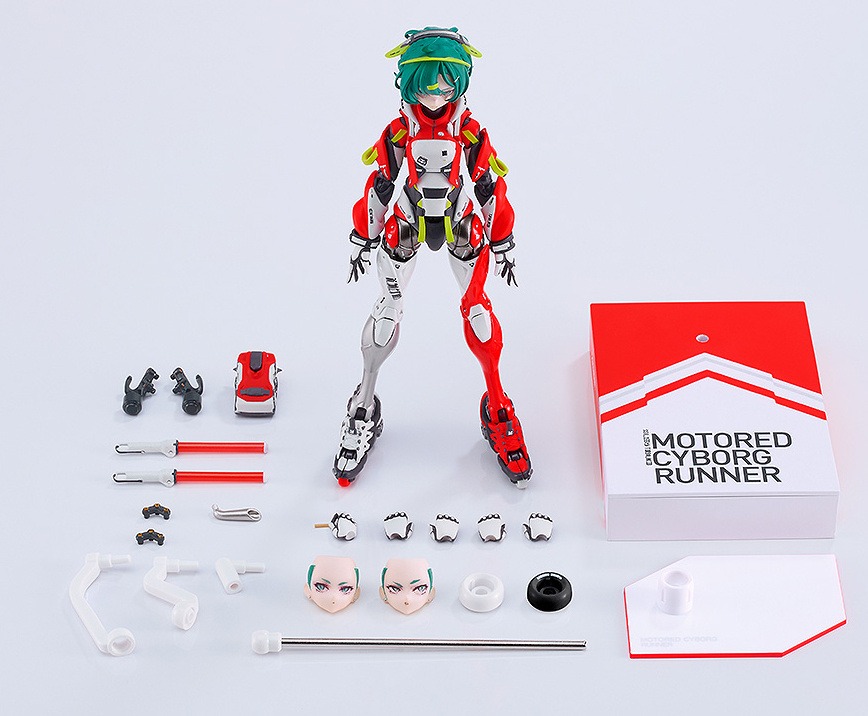 Action Figure Motored Cyborg Runner SSX_155tb - Turbo Acid Ver. Shoujo Hatsudouki By Max Factory