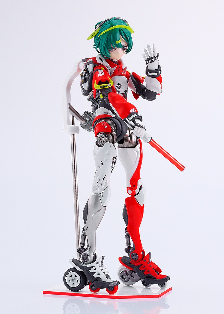 Action Figure Motored Cyborg Runner SSX_155tb - Turbo Acid Ver. Shoujo Hatsudouki By Max Factory