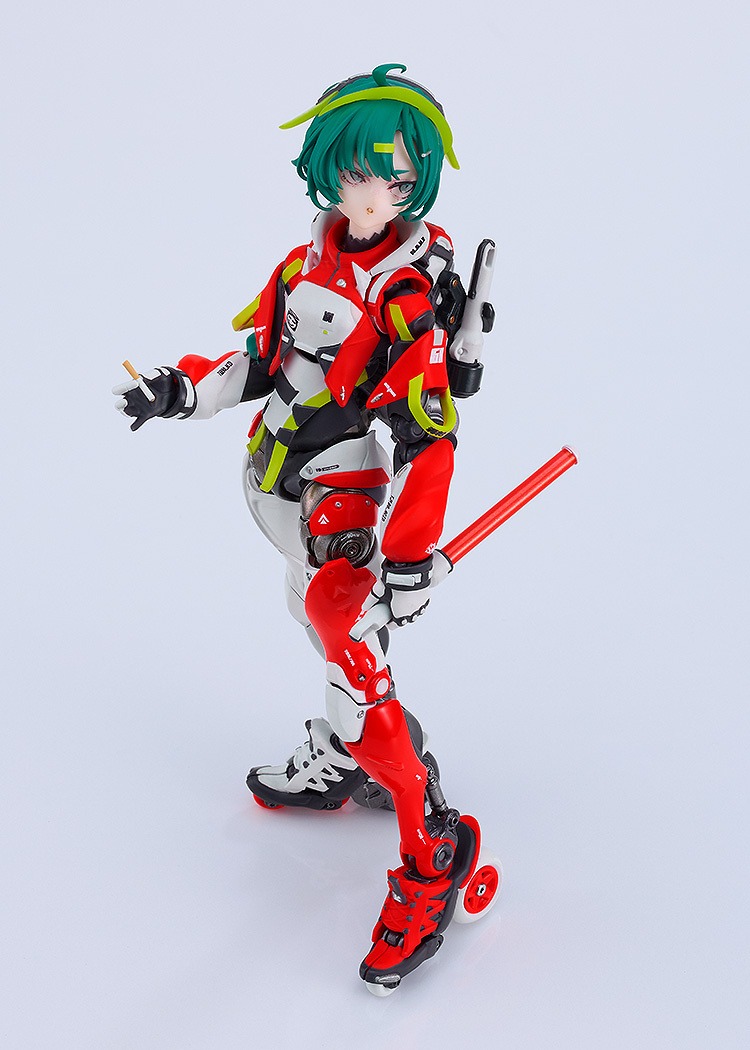 Action Figure Motored Cyborg Runner SSX_155tb - Turbo Acid Ver. Shoujo Hatsudouki By Max Factory